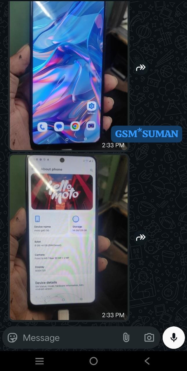 Moto G45 FRP💥 Done✅