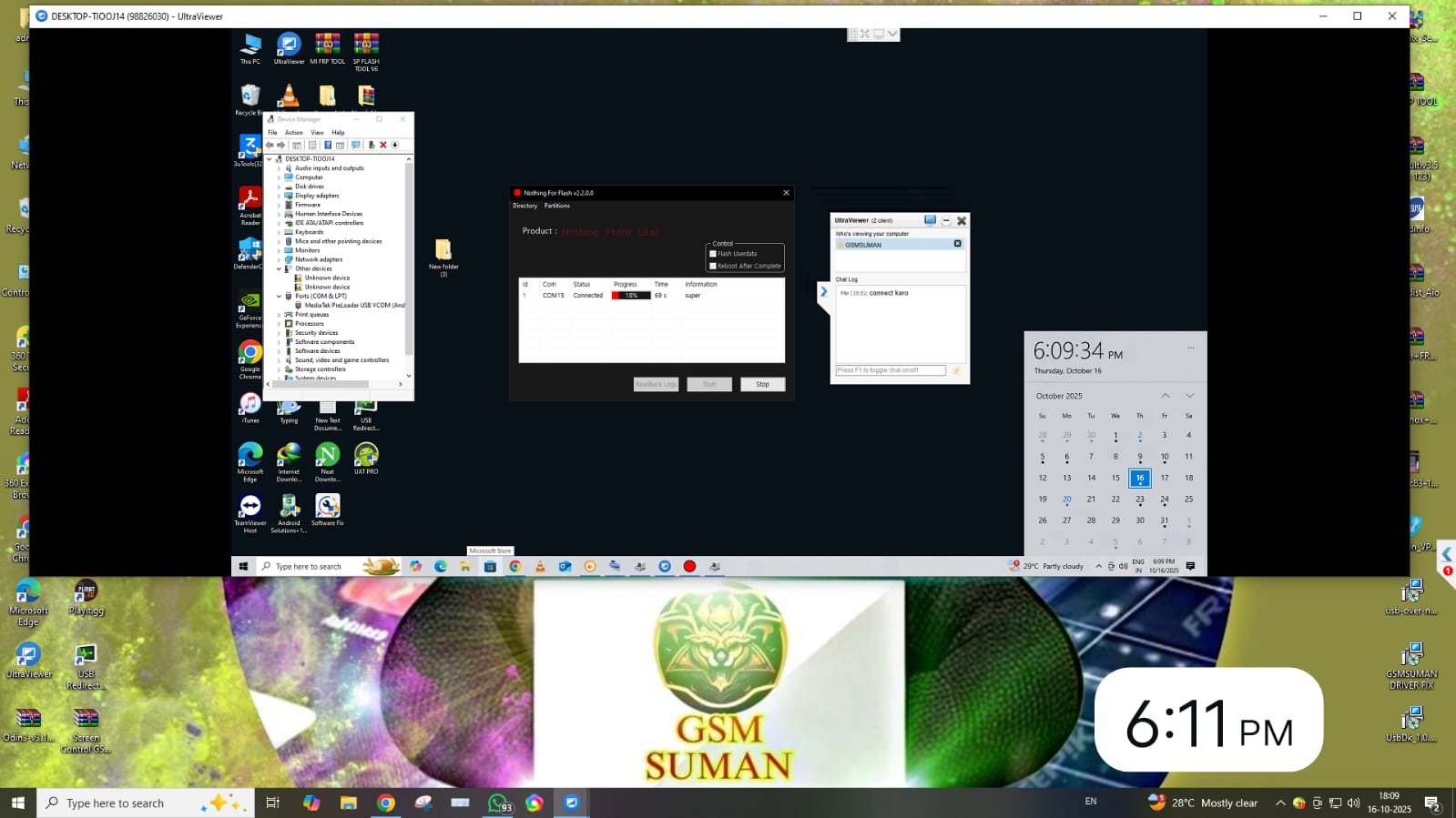 Nothing Phone Flashing ON🟢  Any Time Send Ordar⚡